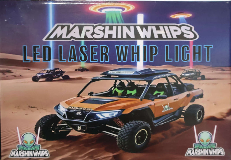 Load image into Gallery viewer, Marshin Whips: RGB Lunar Laser Light Kit