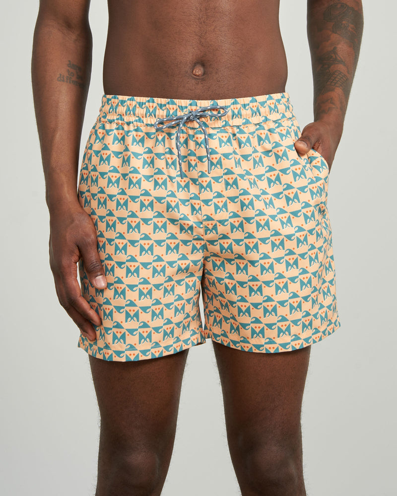 Load image into Gallery viewer, Recycled Swim Trunk - 5"