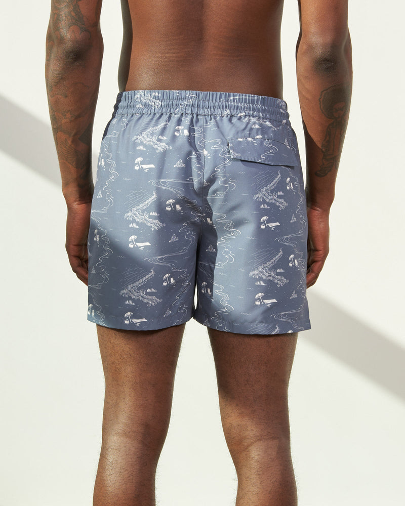 Load image into Gallery viewer, Recycled Swim Trunk - 5"