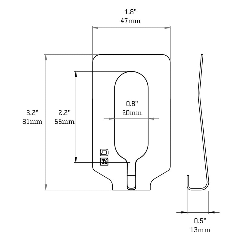 Load image into Gallery viewer, M4 Titanium Money Clip
