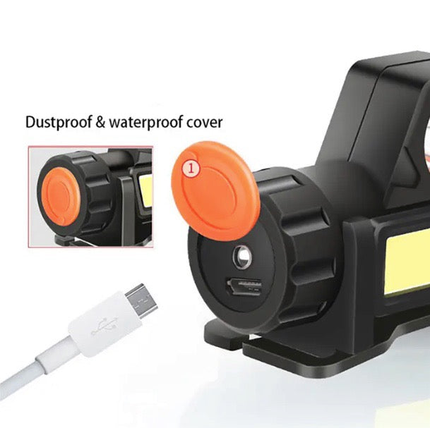 Load image into Gallery viewer, USB Rechargeable Waterproof LED Headlamp