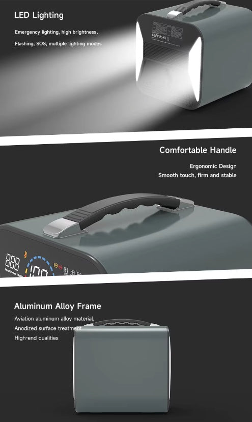 Load image into Gallery viewer, 300w Lithium Ion Portable Power Station