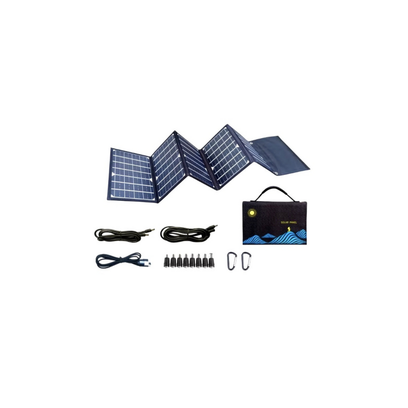 Load image into Gallery viewer, 40W Monocrystalline Folding Solar Panel