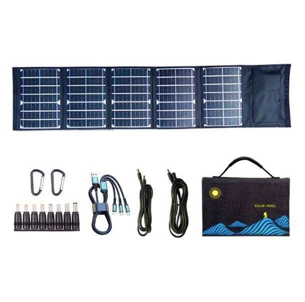 Load image into Gallery viewer, 40W Monocrystalline Folding Solar Panel