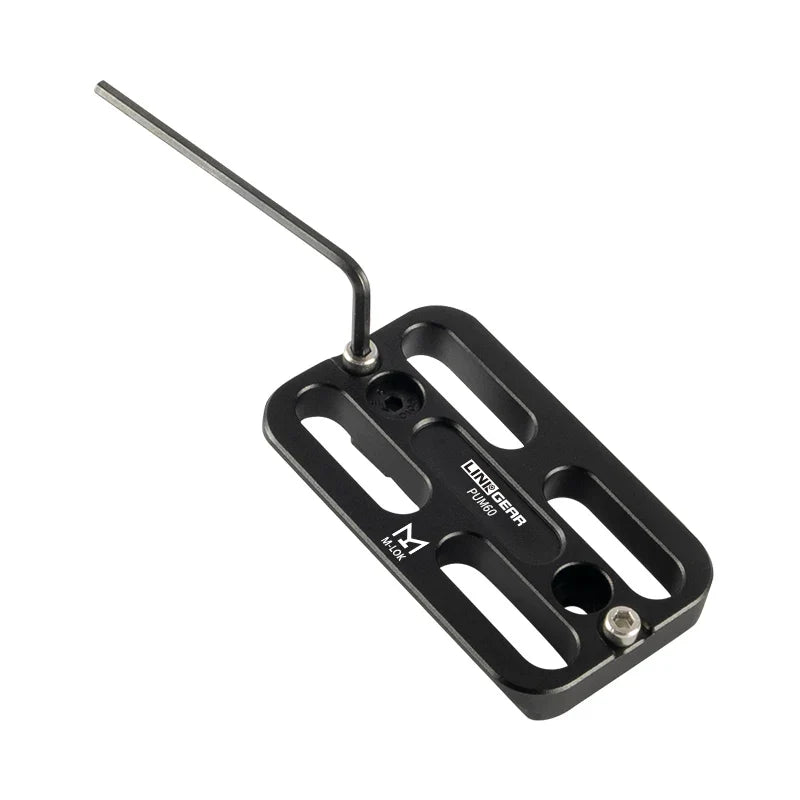 Load image into Gallery viewer, LINKOGEAR Arca Swiss M-LOK Plate PUM60 Tripod Adapter