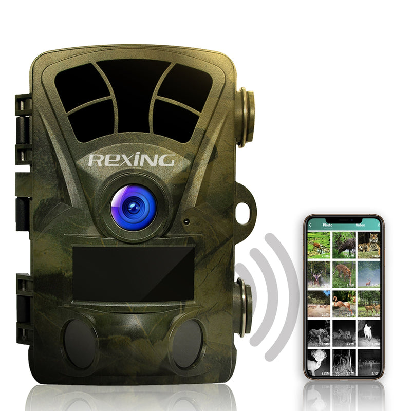 Load image into Gallery viewer, Rexing Woodlens H2 4K Wi-Fi Trail Camera * 2PCS PACK