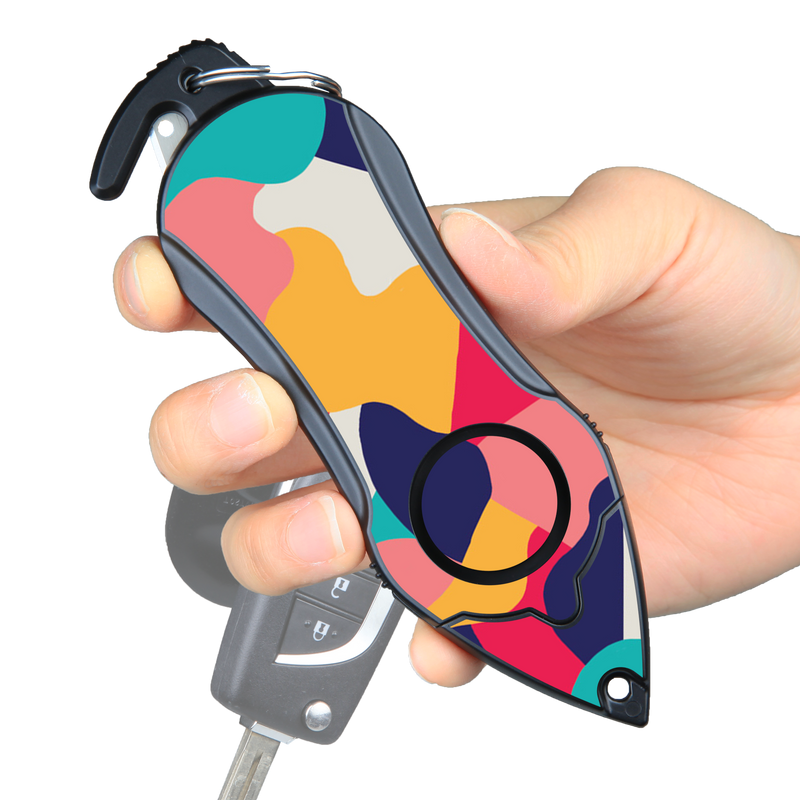 Load image into Gallery viewer, Personal Alarm Keychain Safety Emergency Tool (Colorful)