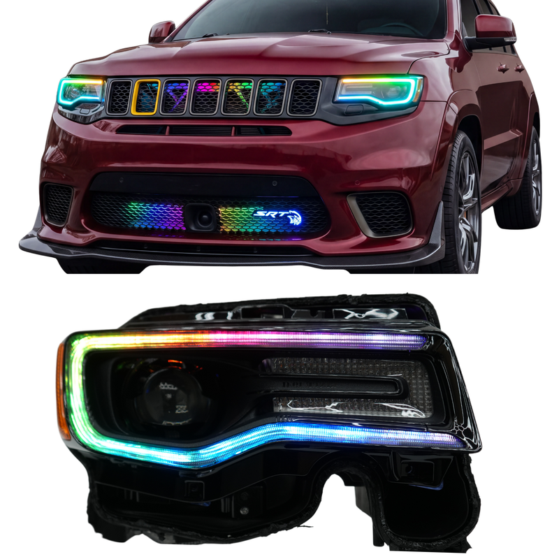 Load image into Gallery viewer, Jeep Grand Cherokee Multicolor DRL Boards (2014-2021)