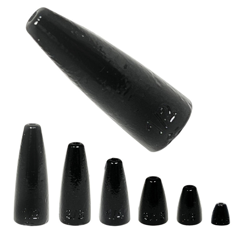 Load image into Gallery viewer, Reaction Tackle Lead Worm Weights (25 pack)