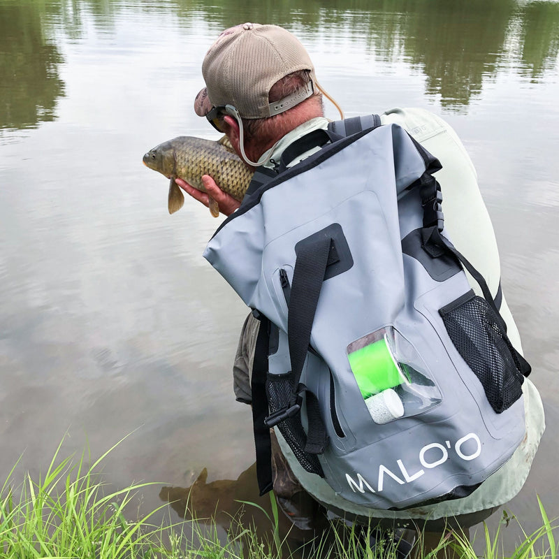 Load image into Gallery viewer, 30L Waterproof Backpack – Roll-Top Dry Bag for Beach, Travel & Outdoor Gear