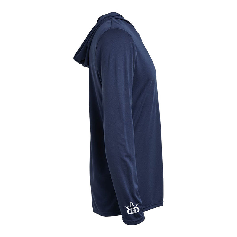 Load image into Gallery viewer, Hooded Long Sleeve Tee - Glass Blown Open
