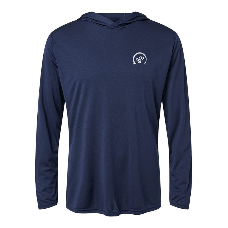 Load image into Gallery viewer, Hooded Long Sleeve Tee - Glass Blown Open