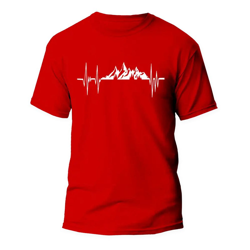 Load image into Gallery viewer, Mountains Heartbeats Unisex T-Shirt