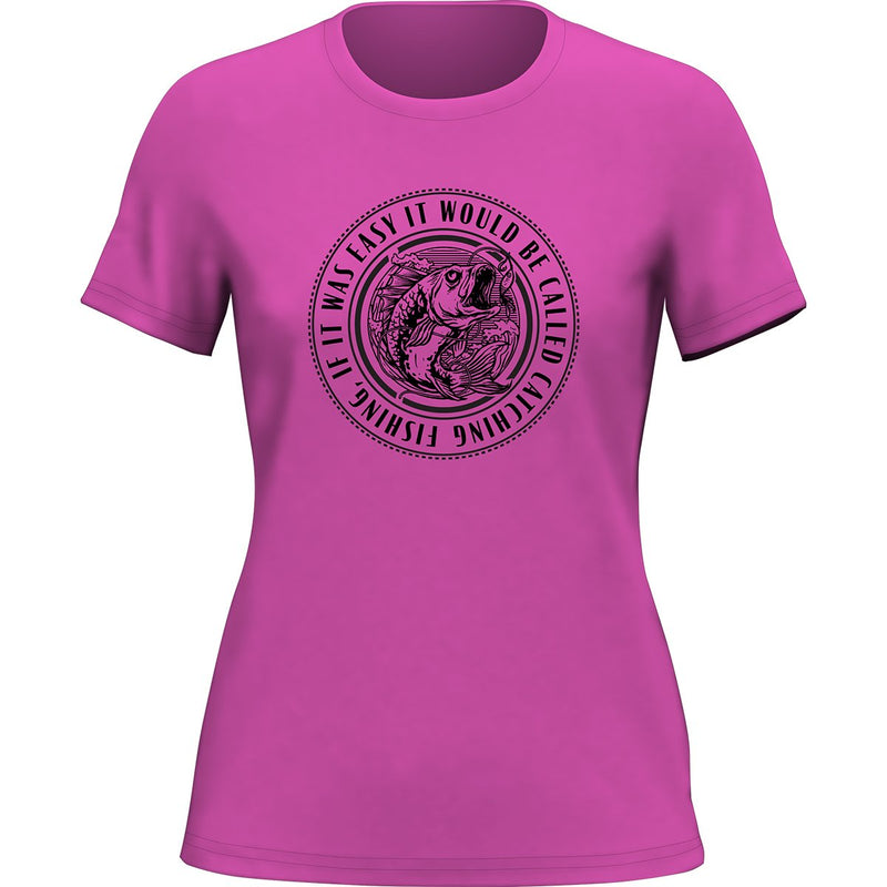 Load image into Gallery viewer, Catching Fishing T-Shirt for Women
