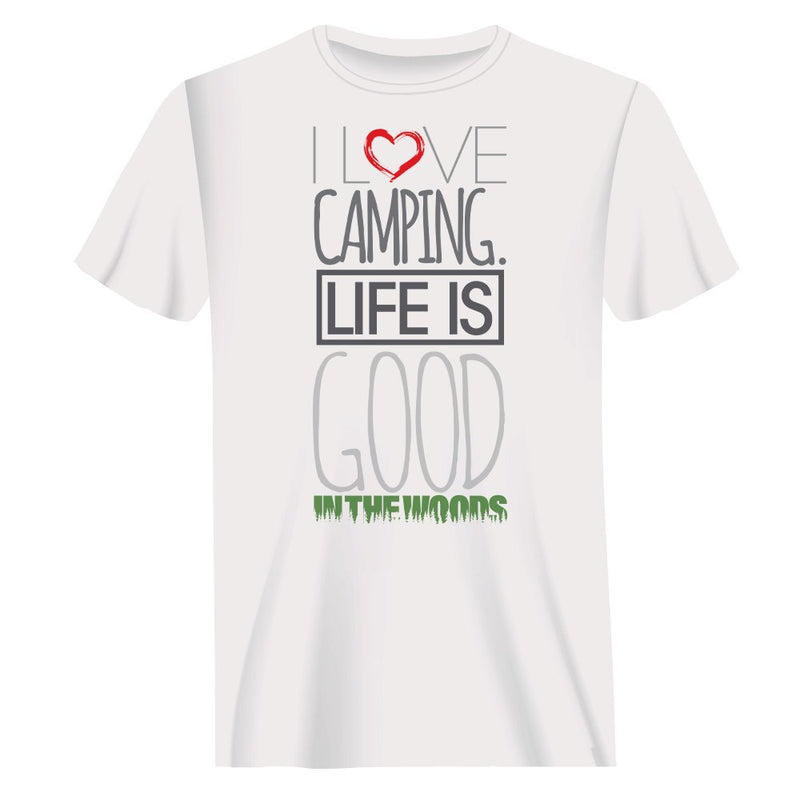 Load image into Gallery viewer, I Love Camping In The Woods T-Shirt for Men