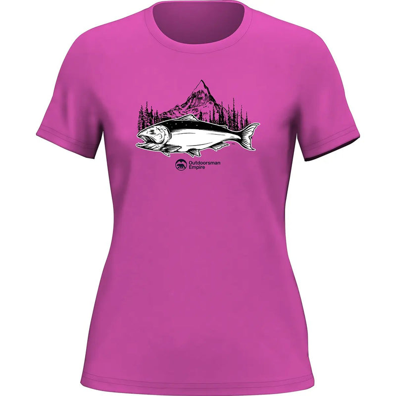 Load image into Gallery viewer, Fishing Mountain T-Shirt for Women
