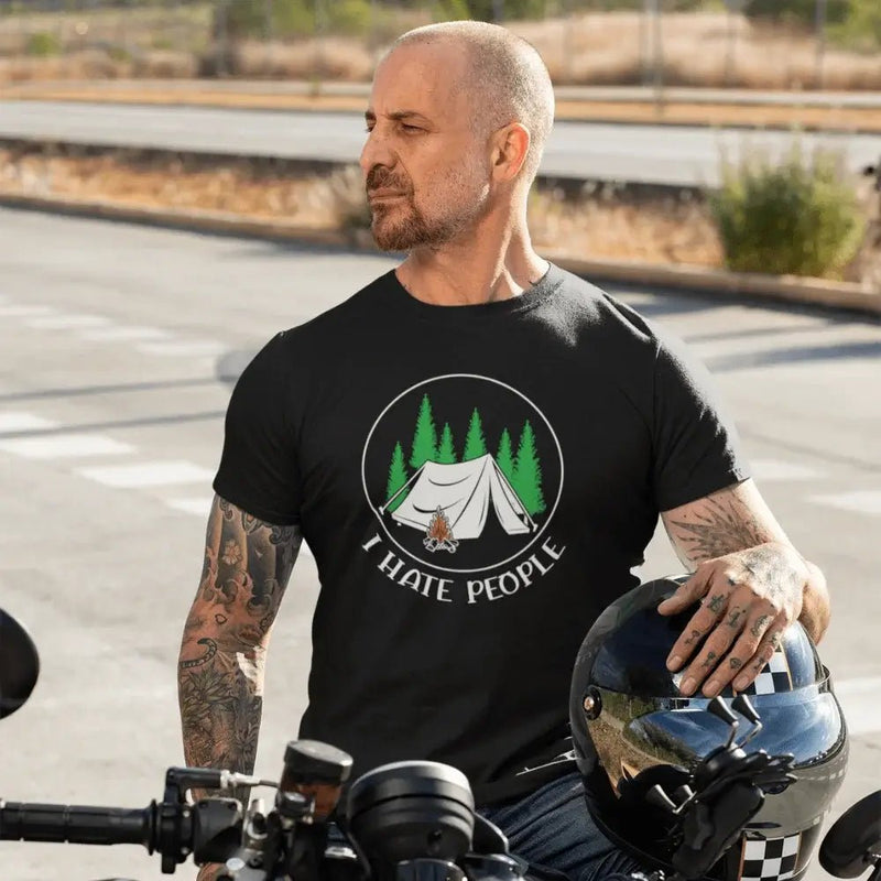 Load image into Gallery viewer, I Hate People Man T-Shirt