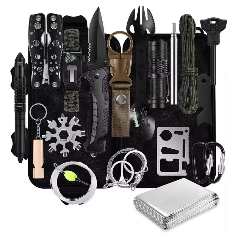 Load image into Gallery viewer, 31 Pieces in 1 Bag Survival Gear and Equipment