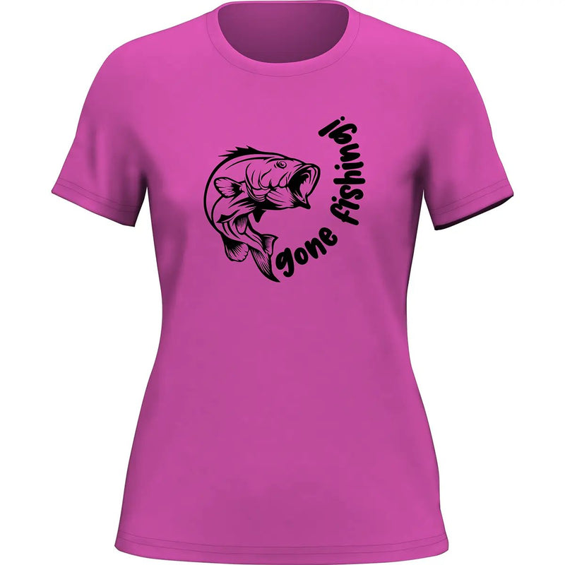 Load image into Gallery viewer, Gone Fishing v1 T-Shirt for Women