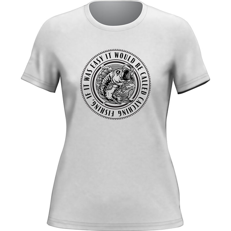 Load image into Gallery viewer, Catching Fishing T-Shirt for Women