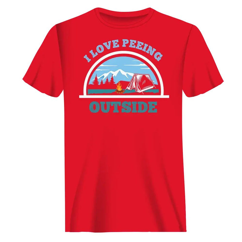 Load image into Gallery viewer, I Love Peeing Outside T-Shirt for Men