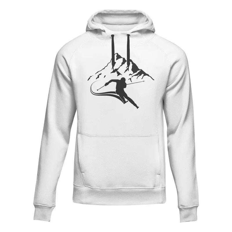 Load image into Gallery viewer, Run From The Avalanche Adult Fleece Hoodie