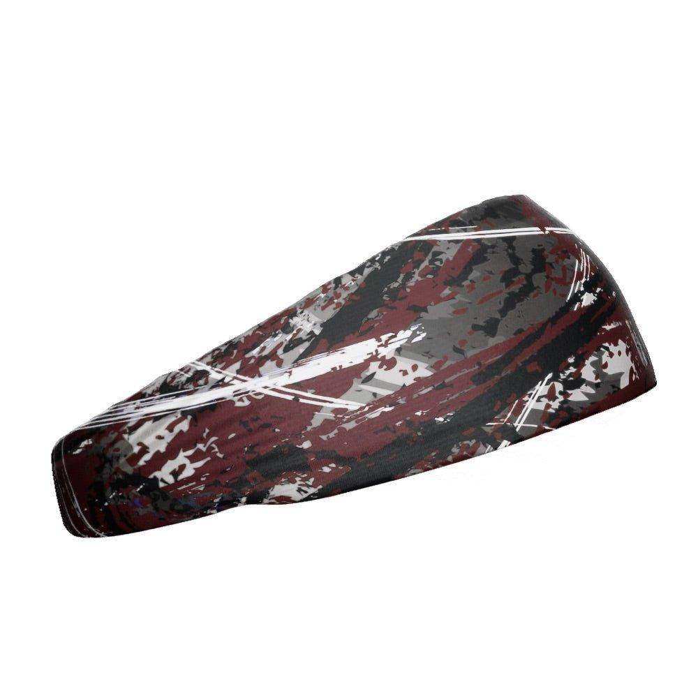 Wicked Maroon Headband - Skoutley Outdoors LLC