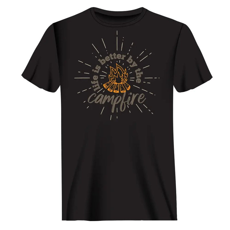 Load image into Gallery viewer, Life Is Better Campfire T-Shirt for Men