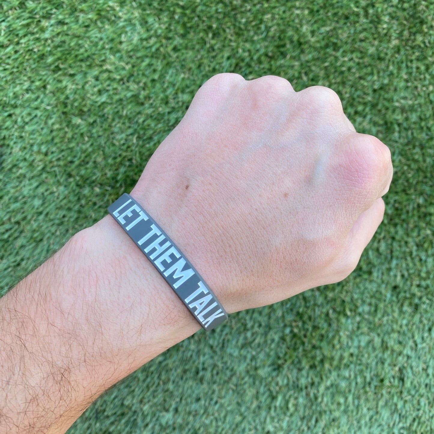 LET THEM TALK Wristband