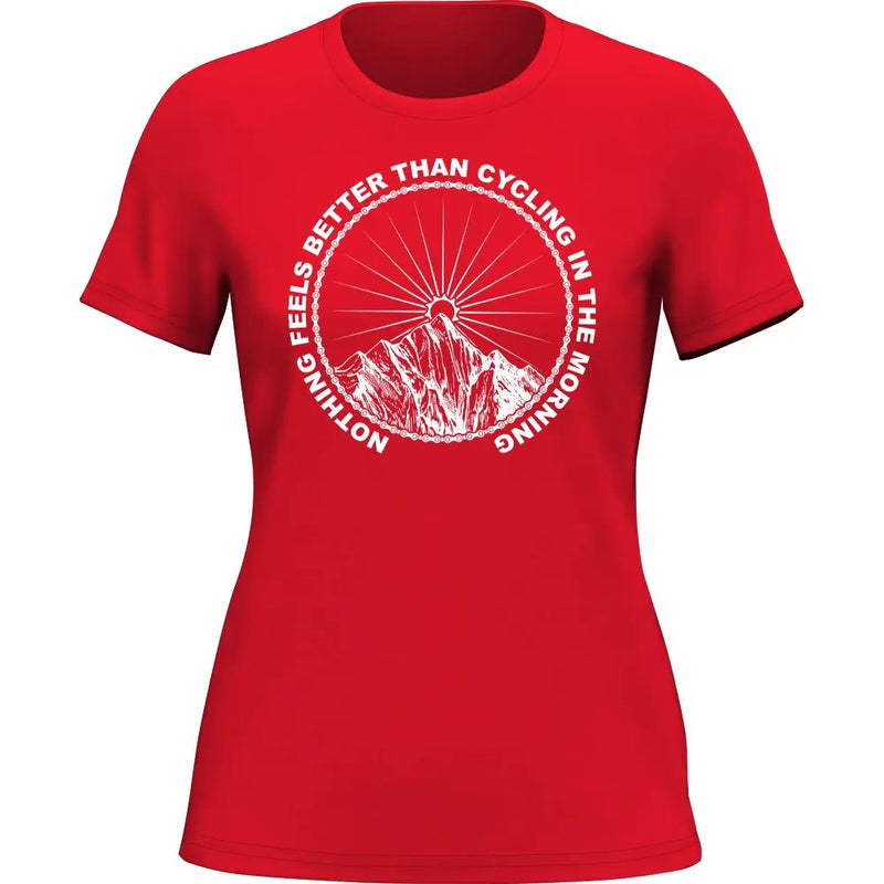 Load image into Gallery viewer, Cycling In The Morning T-Shirt for Women