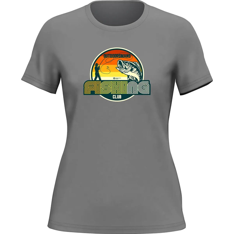Load image into Gallery viewer, Outdoorsman Fishing Club 80 T-Shirt for Women