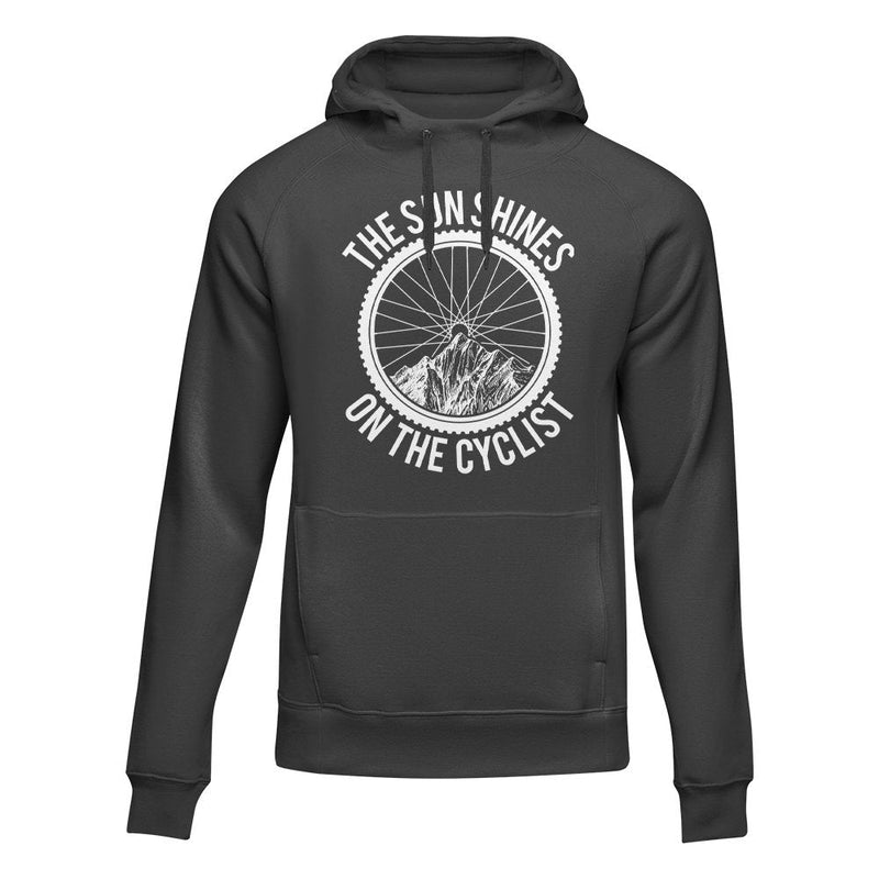 Load image into Gallery viewer, The Sun Shine On The Cyclist Adult Fleece Hoodie