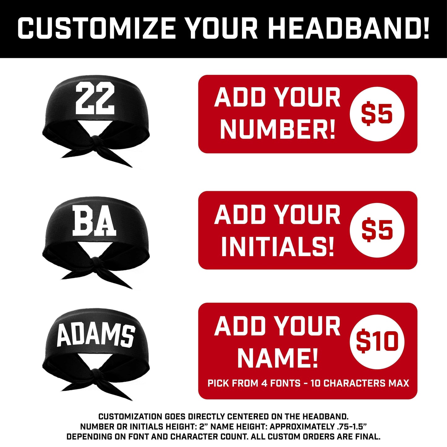 Softball Tie Headband - Skoutley Outdoors LLC