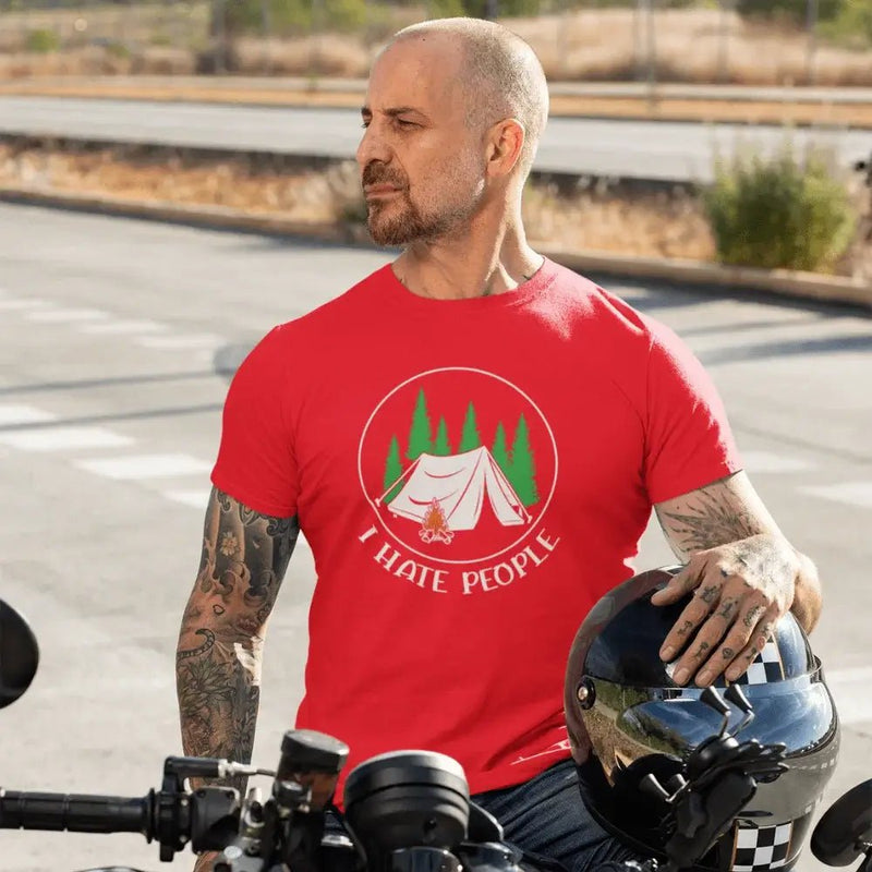 Load image into Gallery viewer, I Hate People Man T-Shirt