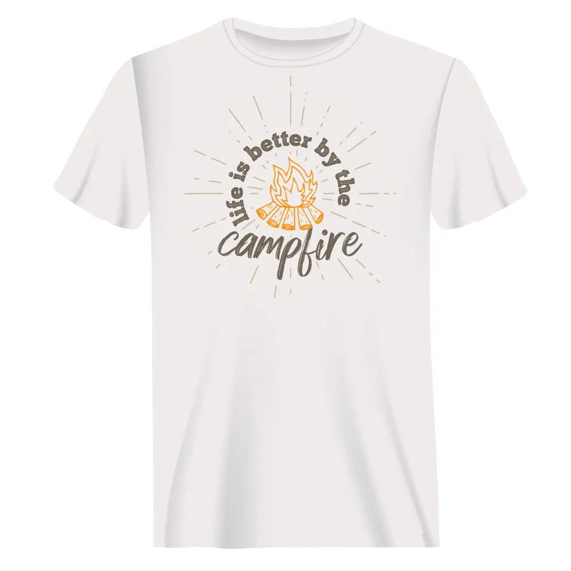 Load image into Gallery viewer, Life Is Better Campfire T-Shirt for Men