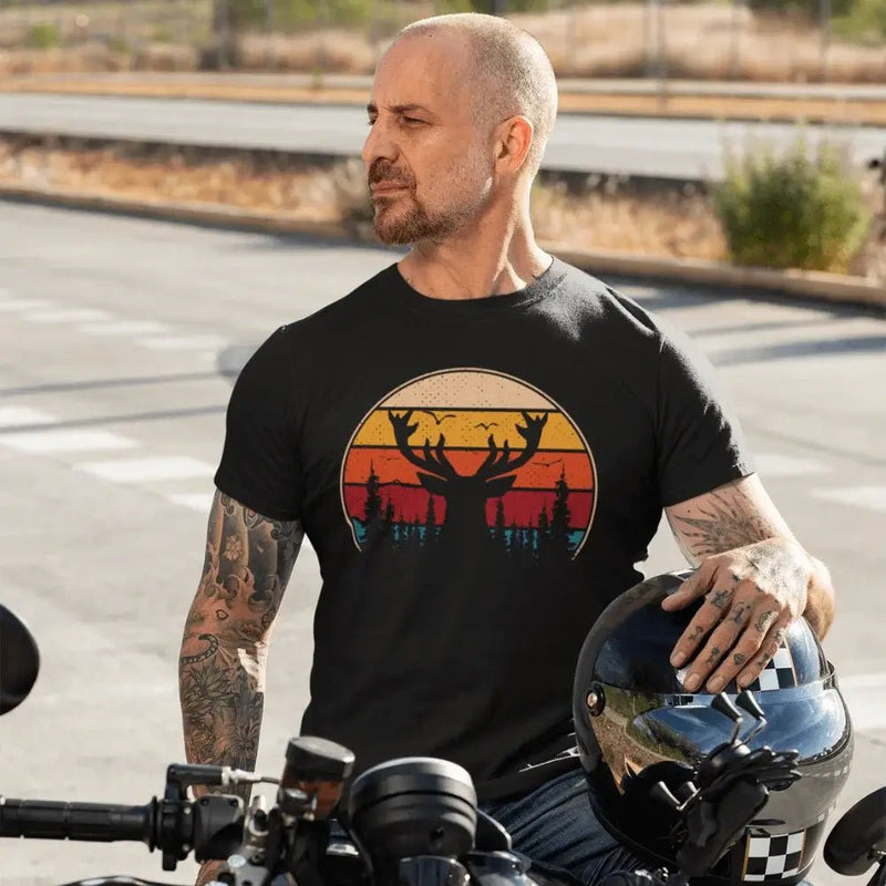 Load image into Gallery viewer, Deer Color Man T-Shirt