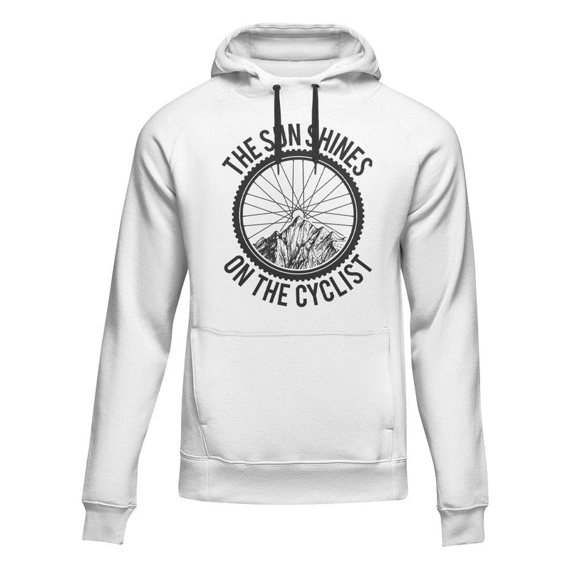 Load image into Gallery viewer, The Sun Shine On The Cyclist Adult Fleece Hoodie
