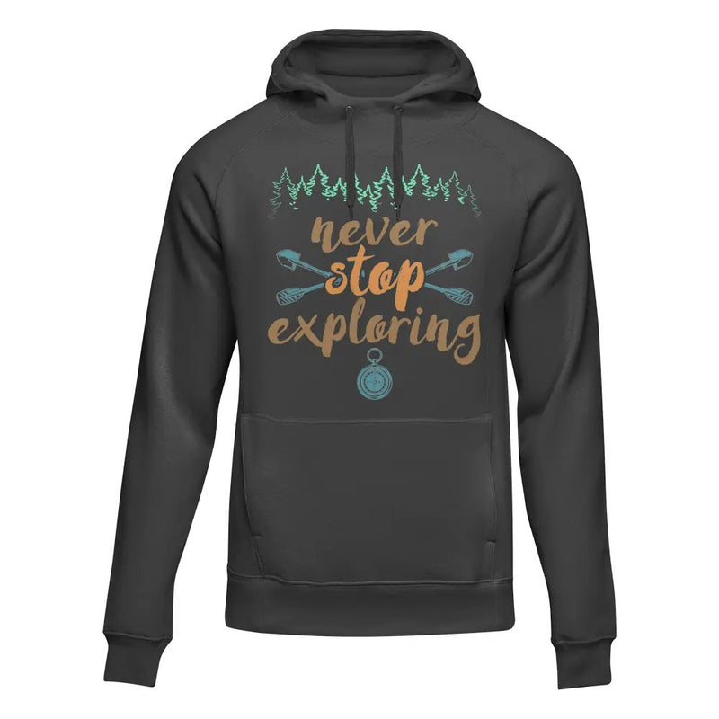 Load image into Gallery viewer, Never Stop Exploring Adult Fleece Hoodie