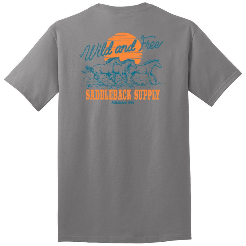 Load image into Gallery viewer, Wild and Free Tee