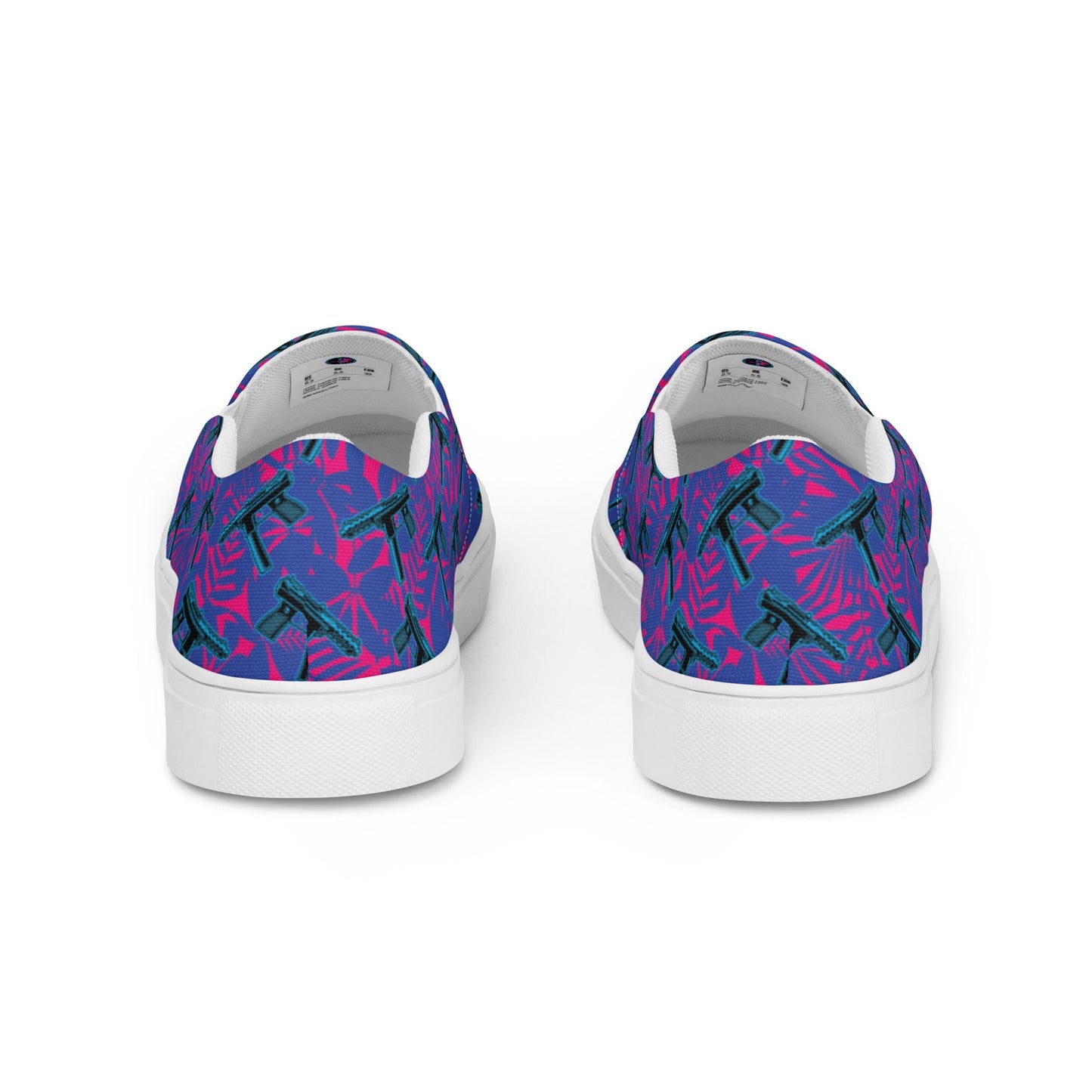 Rad Palm 9 Lives Men’s Slip On Canvas Shoes