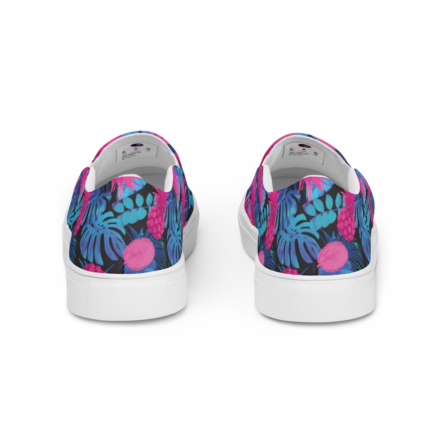 Rad Palm Pineapple Express Men’s Slip On Canvas Shoes