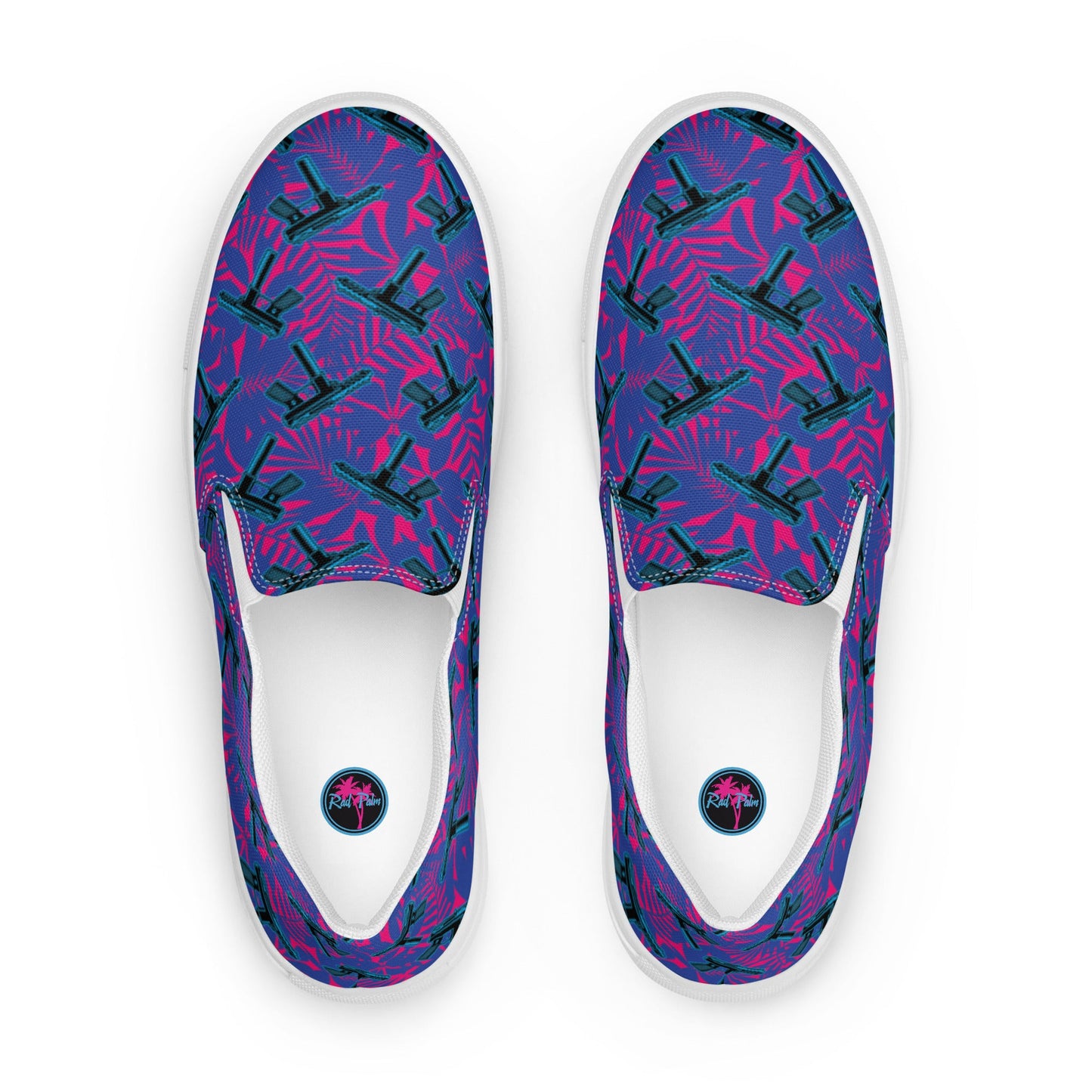 Rad Palm 9 Lives Men’s Slip On Canvas Shoes