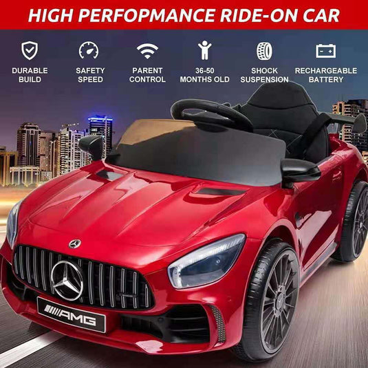Mercedes Benz Licensed 12V Kids Ride on Car with MP3 Player - Motorized Vehicle for Endless Fun!