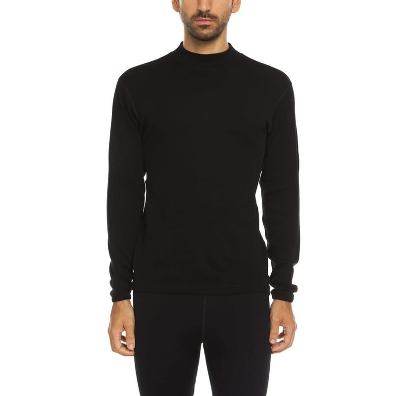 Load image into Gallery viewer, Midweight Wool Mock Neck - 100% Merino Wool