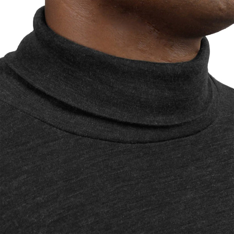 Load image into Gallery viewer, Midweight Men's Wool Turtleneck - 100% Merino Wool