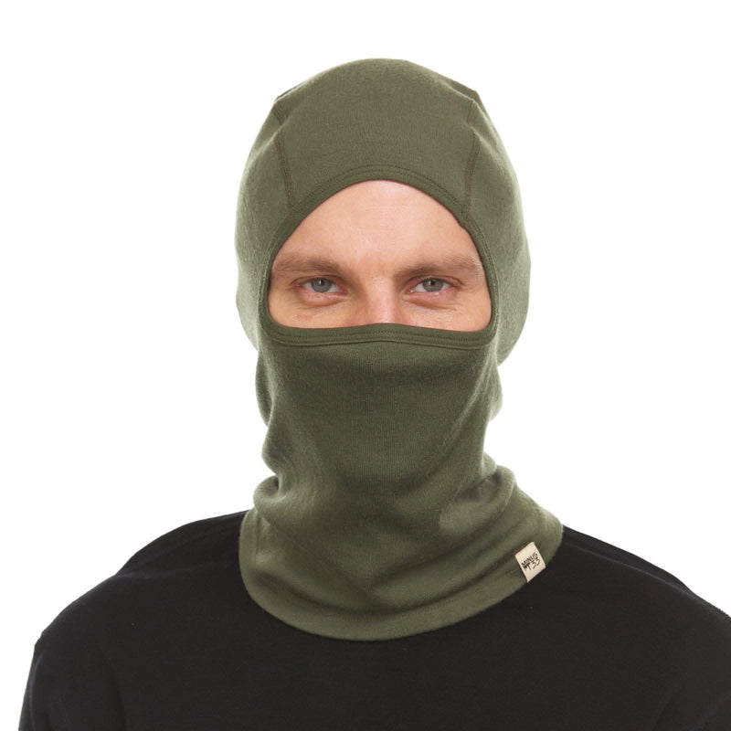 Load image into Gallery viewer, Heavyweight Wool Balaclava - 100% Merino Wool