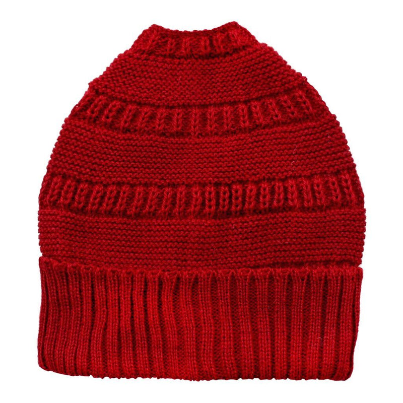 Load image into Gallery viewer, Messy Bun Alpaca Hat