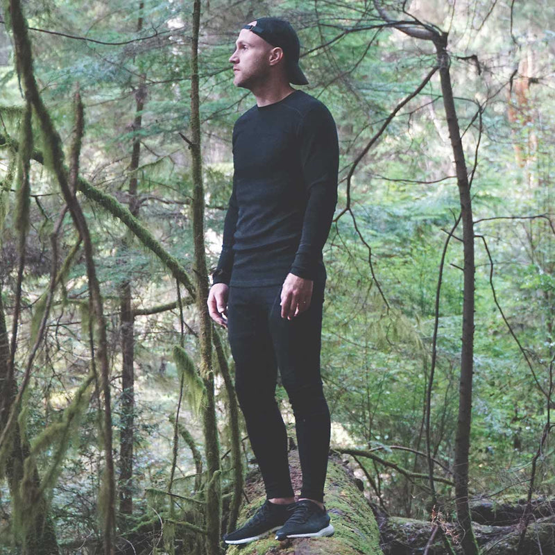 Load image into Gallery viewer, Midweight Men's Wool Flyless Running Pants- Woolverino