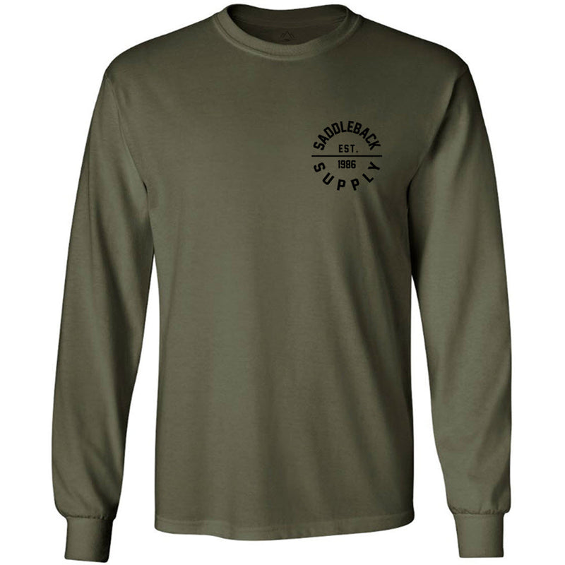 Load image into Gallery viewer, Classic Circle Long Sleeve Tee