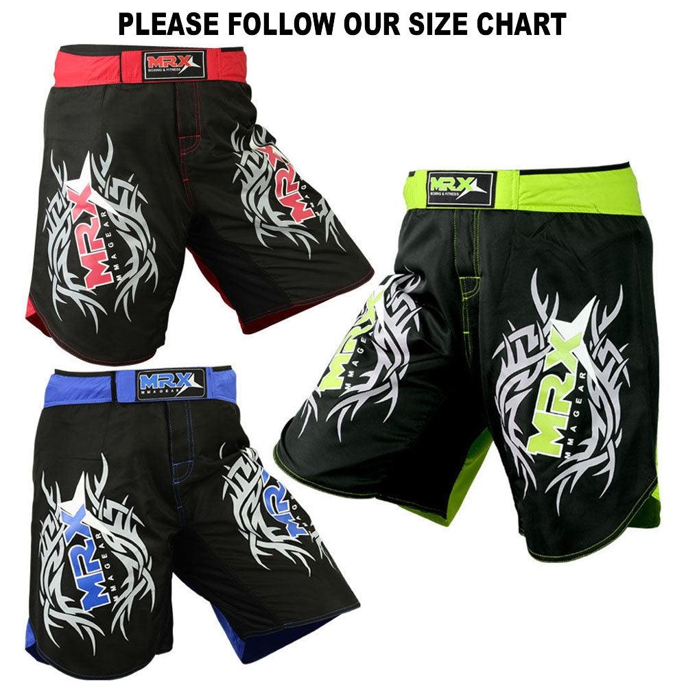 MRX Men's Mma Fight Shorts Ufc Grappling Fighting Short